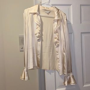 NWOT St. John Silk Blouse